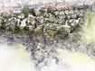 Image of the property A site areal view of the Stretto Architects Goram Homes proposal