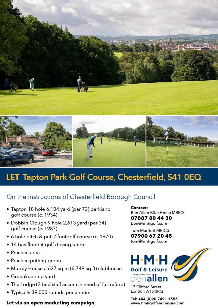 Let - Tapton Park Golf Course