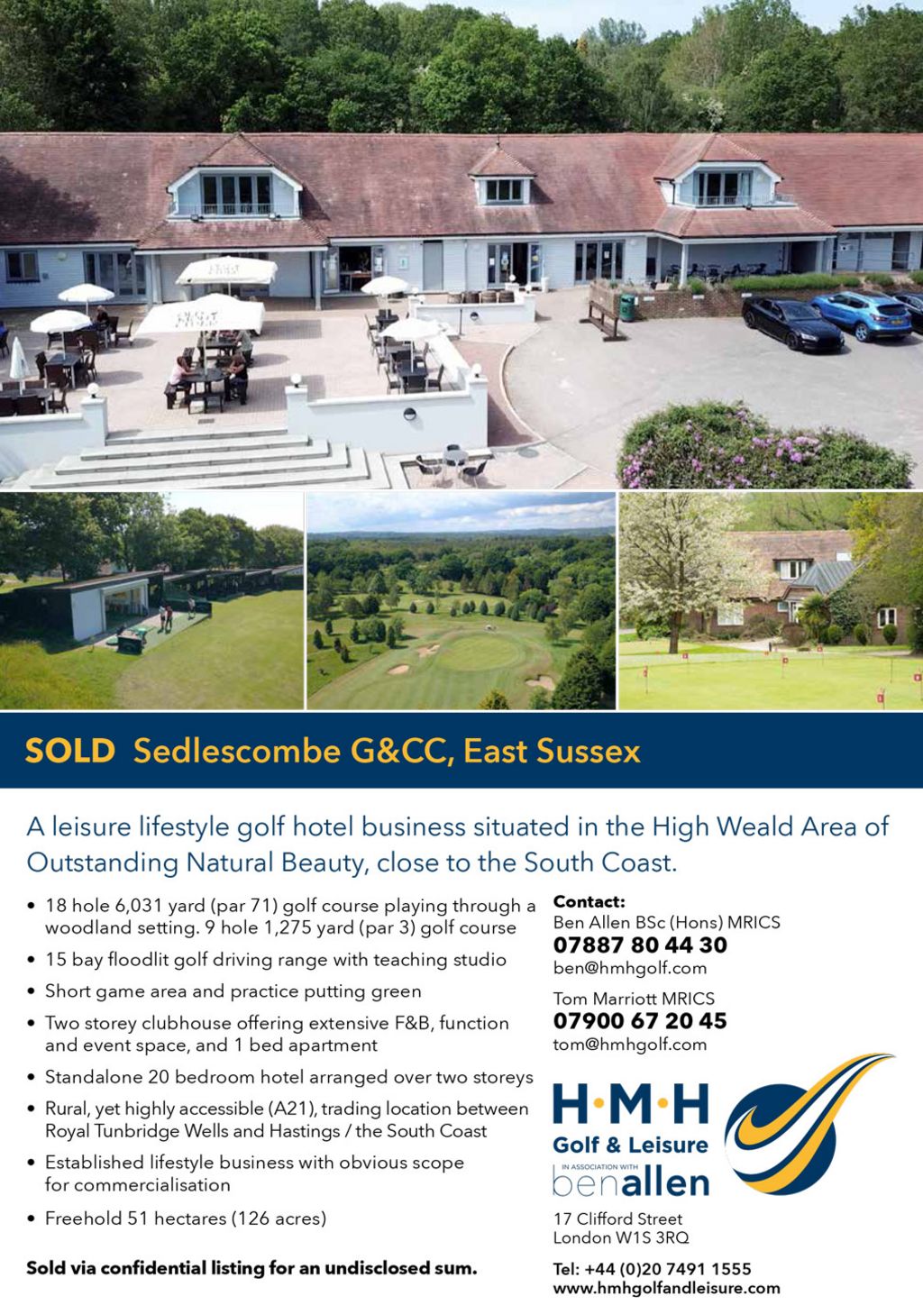 Sold - Sedlescombe G&CC