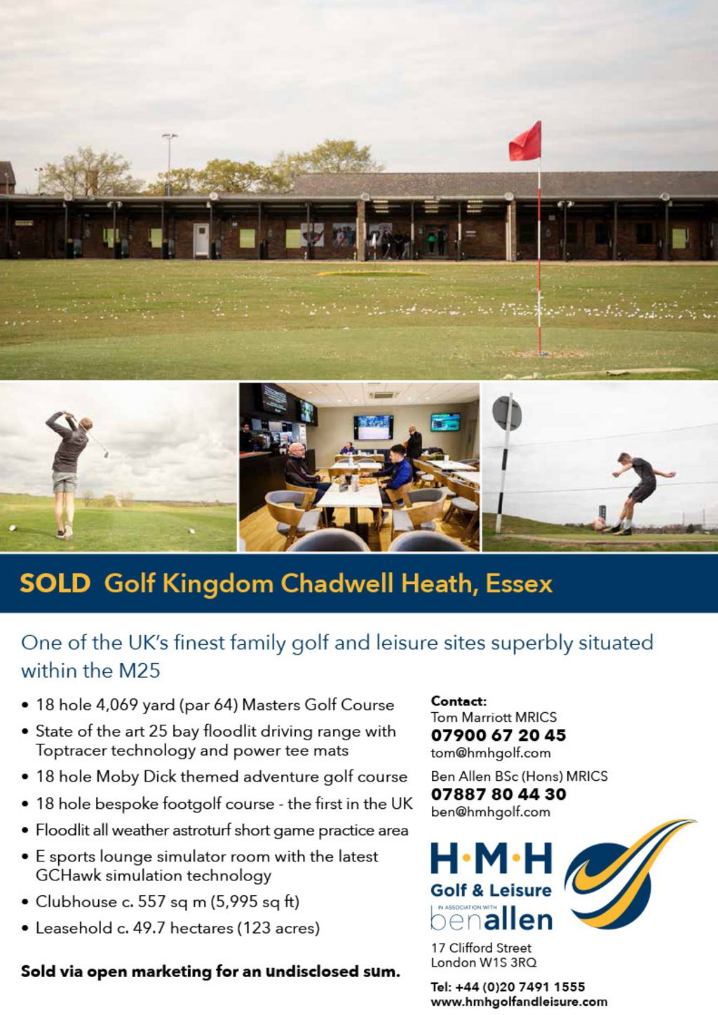 Sold - Golf Kingdom, Chadwell Heath